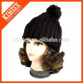 Winter Warm Men Womens Big POM POM Crochet knit caps